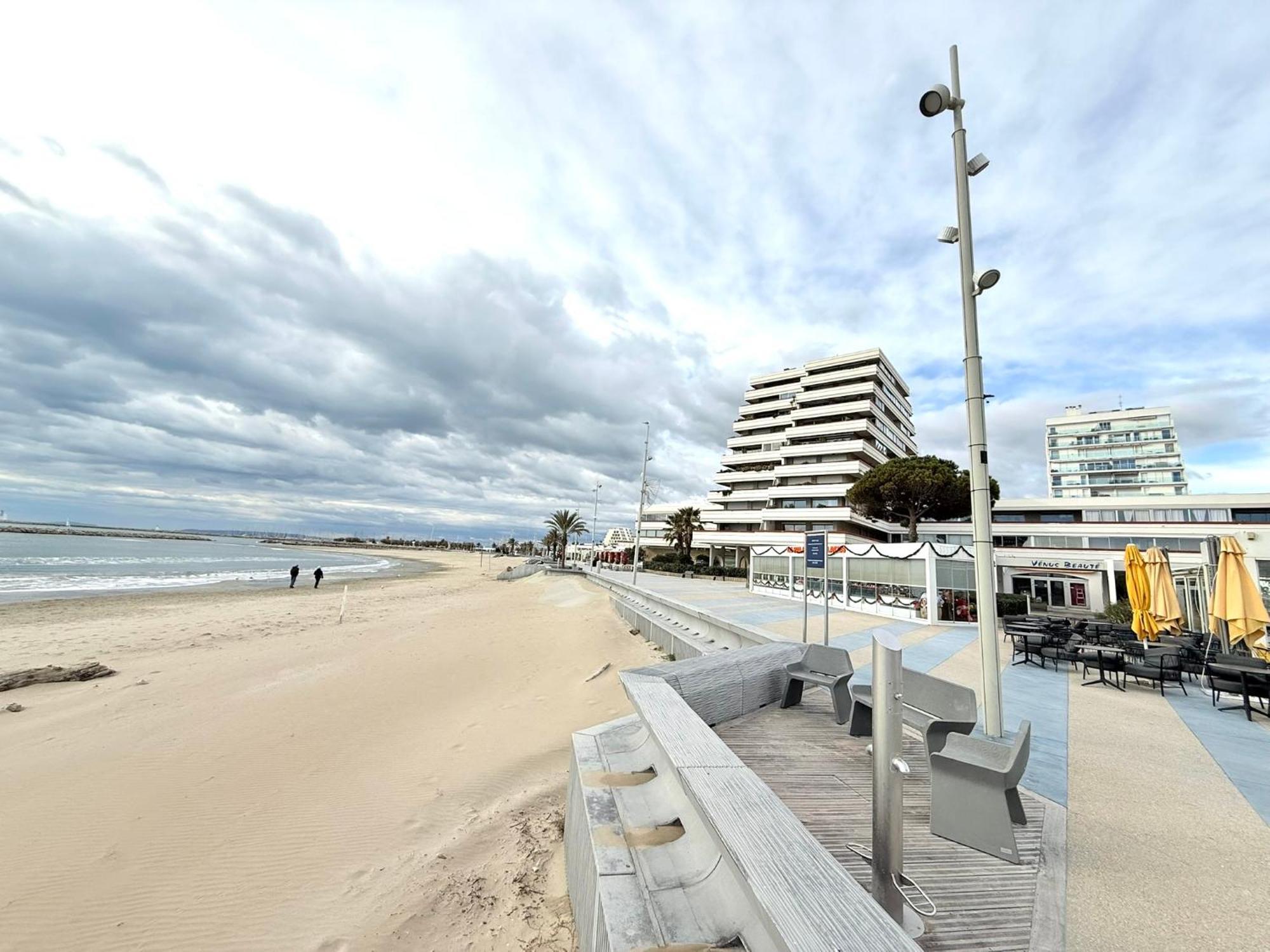 Appart Grande Motte Quartier Couchant - Parking - Balcon- Piscine - Plage 300M Ла-Гранд-Мот Экстерьер фото