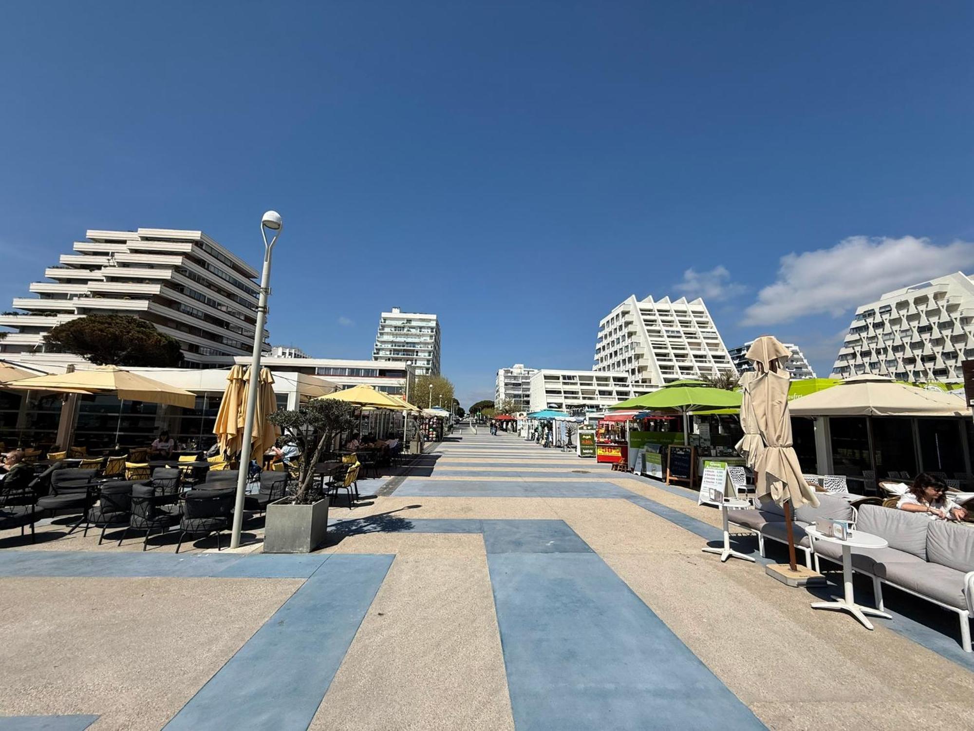Appart Grande Motte Quartier Couchant - Parking - Balcon- Piscine - Plage 300M Ла-Гранд-Мот Экстерьер фото